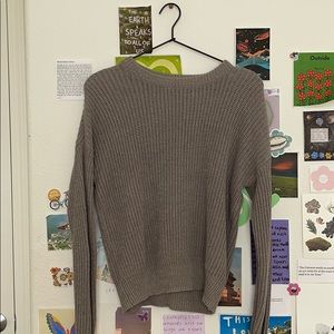 Gray Urban Outfitters Sweater